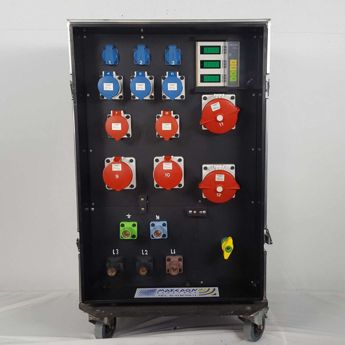INDU IN 3X400A Main Distribution box | Ενοικίαση κινηματογραφικών και ...